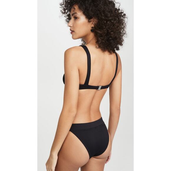 Charlie Holiday Women's Lula Bra Bikini Top Black Size XS 0411 - Picture 3 of 5